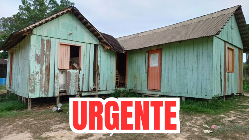 Escola Ameaça Cair e Pais Prometem Boicotar Aulas em Xapuri